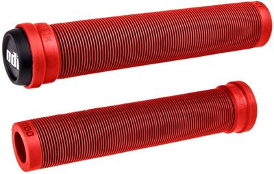 ODI Longneck SLX BMX Handlebar Grips - Red, Red