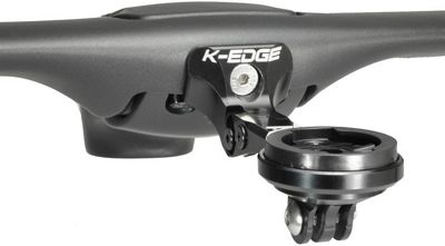 K-Edge Garmin Trek Madone Handlebar Mount - Black - +/-7 Degrees Adjustment}, Black