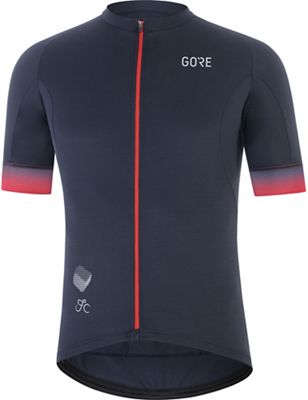 Gore Wear C5 Cancellara Cycling Jersey SS21 - Blue-Red - XL, Blue-Red
