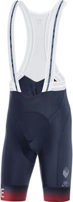 Gore Wear Cancellara Cycling Bib Shorts (Plus) SS21 - Blue-Red - XL, Blue-Red