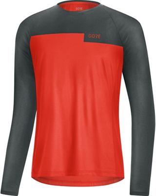 Gore Wear Trail Long Sleeve Cycling Shirt SS21 - rosso, rosso