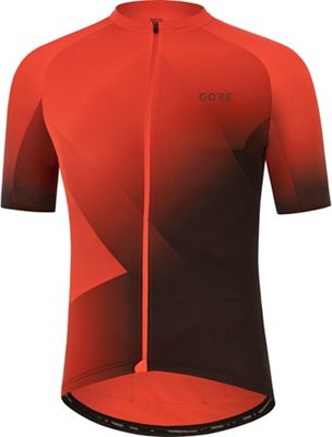 Gore Wear Fade Cycling Jersey SS21 - rosso - nero - XL, rosso - nero
