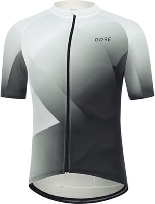 Gore Wear Fade Cycling Jersey SS21 - bianco - nero, bianco - nero