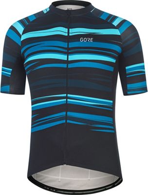 Maglia da ciclismo Gore Wear Savannah SS21 - Nero/Blu, Nero/Blu