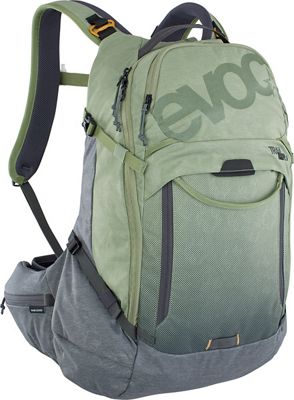 Evoc Trail Pro 16 Backpack SS21 - Light Olive-Carbon Grey - S/M}, Light Olive-Carbon Grey