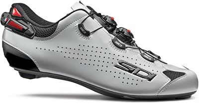 Sidi Shot 2 Road Cycling Shoes SS21 - Black-Grey Lucindo - EU 47, Black-Grey Lucindo