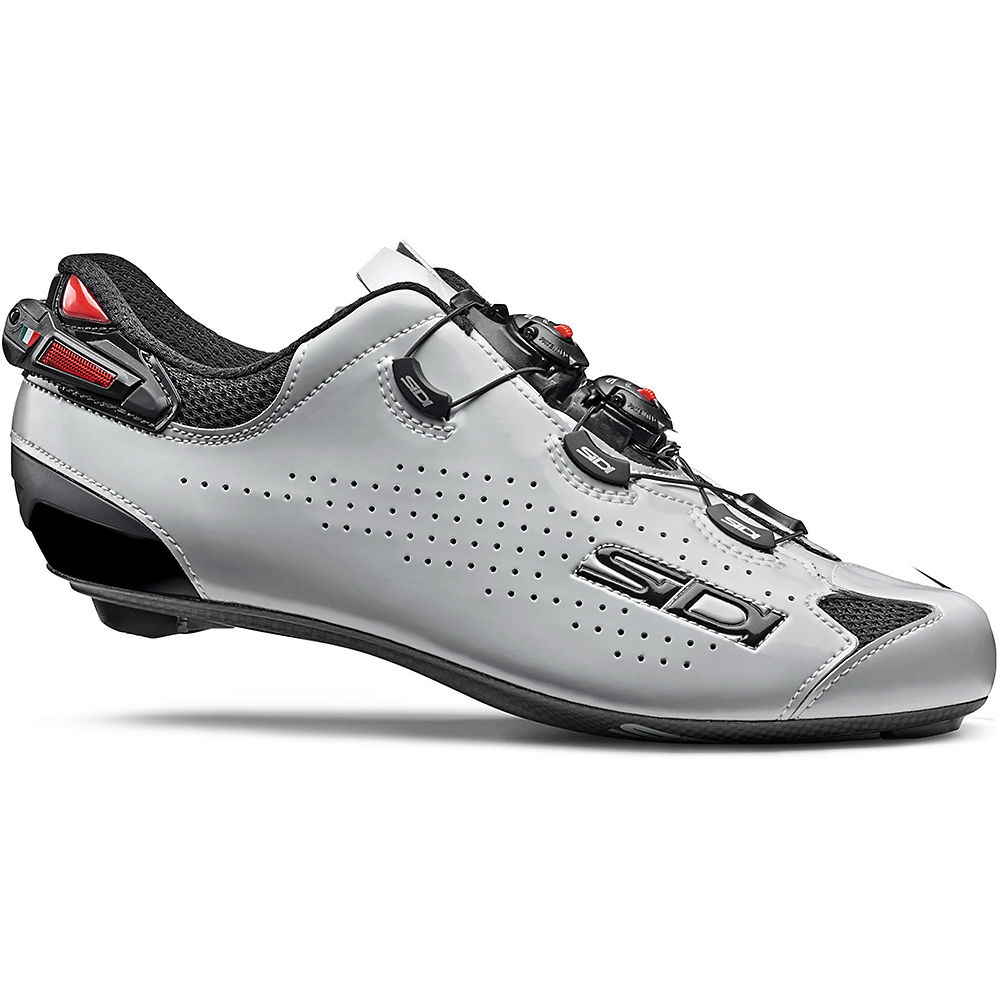 Sidi Shot 2 Road Cycling Shoes SS21 - Black-Grey Lucindo - EU 44, Black-Grey Lucindo
