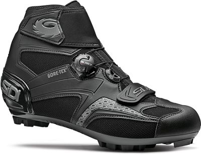 Sidi Frost Gore 2 MTB Cycling Shoes SS21 - Black-Black - EU 46}, Black-Black