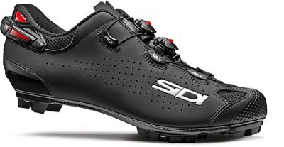 Sidi Tiger 2 SRS Carbon MTB Cycling Shoes SS21 - Black-Black - EU 42}, Black-Black