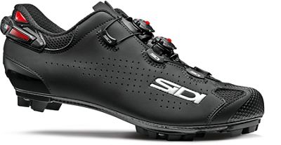 Sidi Tiger 2 SRS Carbon MTB Cycling Shoes SS21 - Black-Black - EU 48}, Black-Black