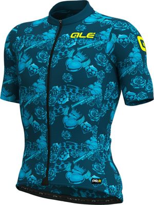 Alé PRR Las Vegas Jersey SS21 - Blue-Turquoise - M, Blue-Turquoise