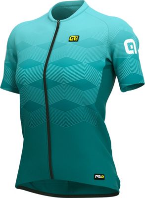 Alé Women's PRR Magnitude Jersey SS21 - Turquoise - L}, Turquoise