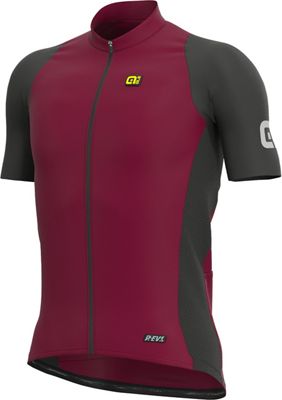 Alé R-EV1 Artika Jersey SS21 - Bordeaux - M}, Bordeaux