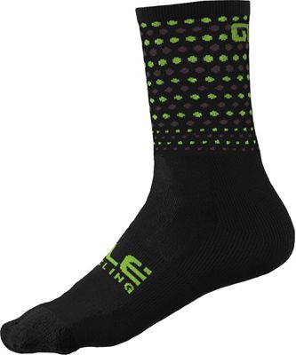 Alé Bullet Socks SS21 - Black-Fluo Yellow, Black-Fluo Yellow