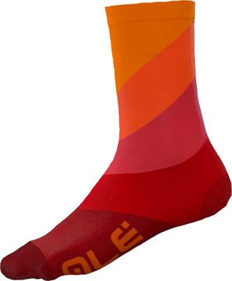 Alé Diagonal Digitopress Socks SS21 - Red - S}, Red