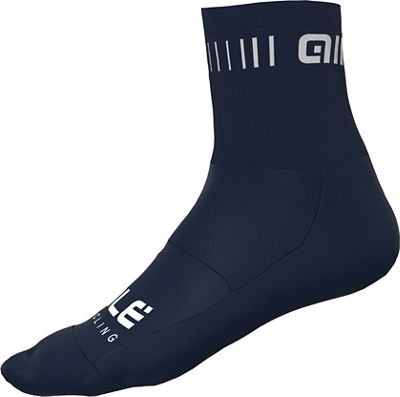 Alé Calza Strada Q-Skin Socks SS21 - Blu Marino-Navy Blue-White, Blu Marino-Navy Blue-White