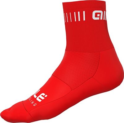 Alé Calza Strada Q-Skin Socks SS21 - Rosso-Red-White, Rosso-Red-White