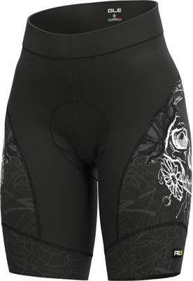Alé Women's PRR Skull Shorts SS21 - Nero, Nero