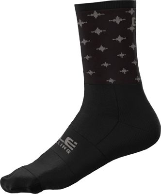 Alé Star Socks SS21 - Black-Dove Grey, Black-Dove Grey