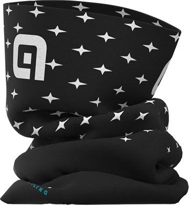 Alé Stars Neck Tube SS21 - Black-White - One Size, Black-White