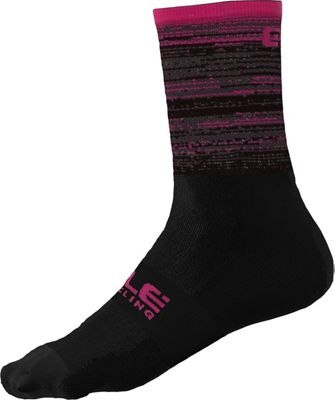 Alé Scanner Socks SS21 - Ciclamino - Black-Cyclamen, Ciclamino - Black-Cyclamen