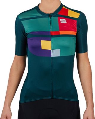 Sportful Women's Idea Cycling Jersey SS21 - Sea Moss - M}, Sea Moss