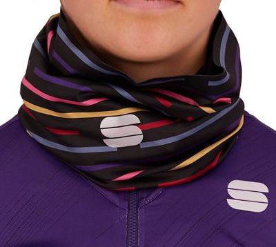 Sportful Women's Velodrome Neckwarmer SS21 - Black-Multicolor - One Size, Black-Multicolor