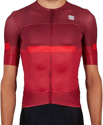 Sportful Evo Cycling Jersey SS21 - Red Rumba, Red Rumba