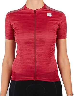 Sportful Women's Supergiara Cycling Jersey SS21 - Red Rumba - XXL}, Red Rumba