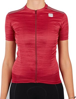 Sportful Women's Supergiara Cycling Jersey SS21 - Red Rumba - XS}, Red Rumba