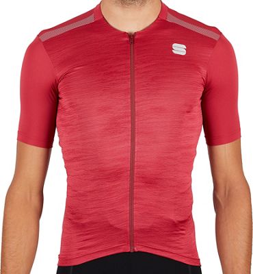 Sportful Supergiara Cycling Jersey SS21 - Red Rumba - XXXL}, Red Rumba