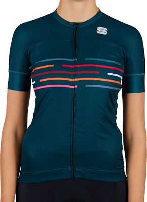 Sportful Women's Velodrome Cycling Jersey SS21 - Sea Moss - XL}, Sea Moss