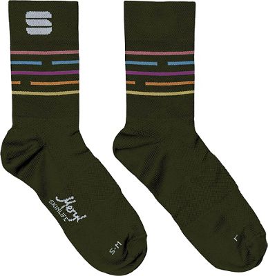 Sportful Women's Velodrome Cycling Socks SS21 - Beetle Multicolor - S/M, Beetle Multicolor