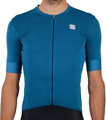 Sportful Monocrom Cycling Jersey SS21 - Blue Sea, Blue Sea