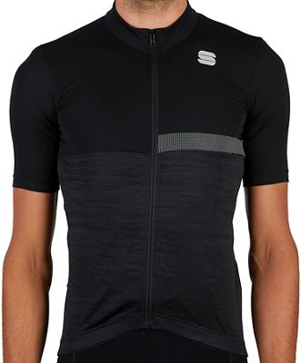 Sportful Giara Cycling Jersey SS21 - Black - S}, Black