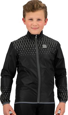 Sportful Kid's Reflex Jacket SS21 - nero - 5-6 years, nero