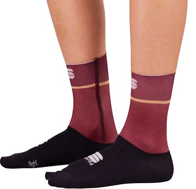 Sportful Women's Light Cycling Socks SS21 - Red Wine - S/M, Red Wine