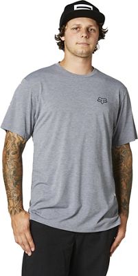 Fox Racing Burnt Short Sleeve Tech Tee 2021 - grafite melange, grafite melange
