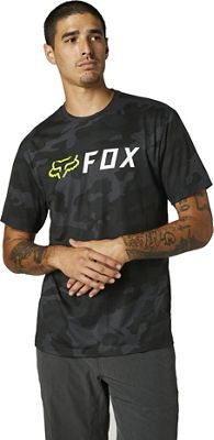 Fox Racing Apex Camo Short Sleeve Tech Tee 2021 - black Camo, black Camo