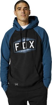 Felpa con cappuccio Fox Racing Emblem Raglan 2021 - indaco scuro, indaco scuro