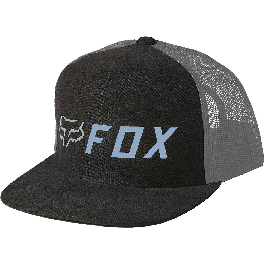 Fox Racing Apex Snapback Hat 2021 - Noir/Bleu, Noir/Bleu