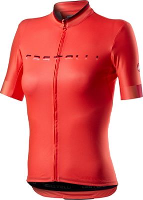Castelli Women's Gradient Cycling Jersey SS21 - Brilliant Pink - XL, Brilliant Pink