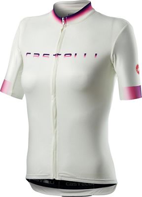 Castelli Women's Gradient Cycling Jersey - Ivory - XL}, Ivory