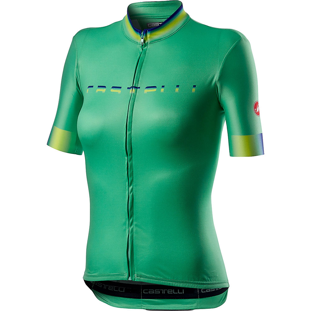 Castelli Women's Gradient Cycling Jersey - Jade Green - XL}, Jade Green