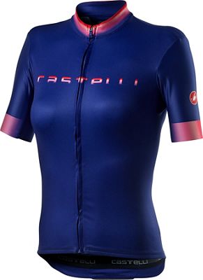 Click to view product details and reviews for Castelli Womens Gradient Cycling Jersey Ss21 Lapis Blue Lapis Blue.
