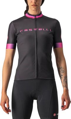 Castelli Women's Gradient Cycling Jersey - Light Black - XS}, Light Black