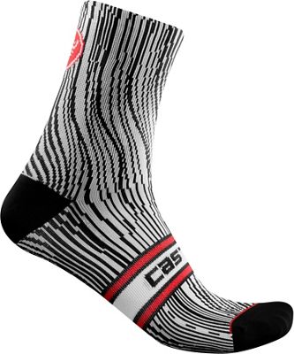 Castelli Women's Illusione Socks SS21 - nero - bianco - L/XL/XXL, nero - bianco
