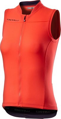 Castelli Women's Anima 3 Sleeveless SS21 - Brilliant Pink-Dark Steel Blue - XS, Brilliant Pink-Dark Steel Blue
