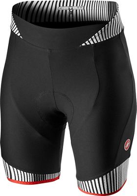Castelli Women's Illusione Shorts SS21 - nero - bianco, nero - bianco