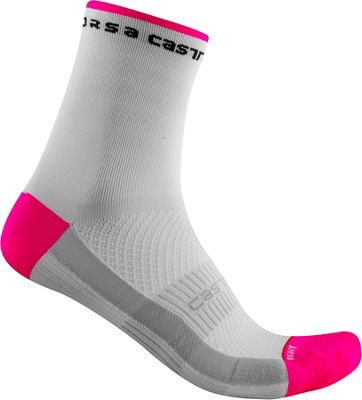 Castelli Women's Rosso Corsa 11 Socks SS21 - bianco - S/M, bianco
